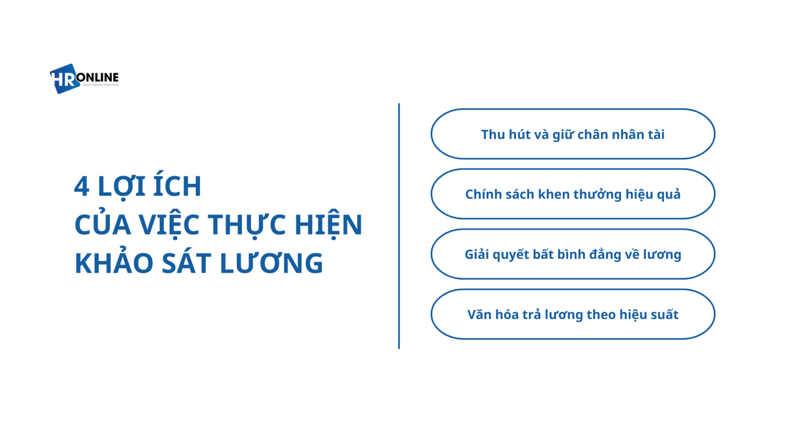 4 lợi ích của việc thực hiện khảo sát lương