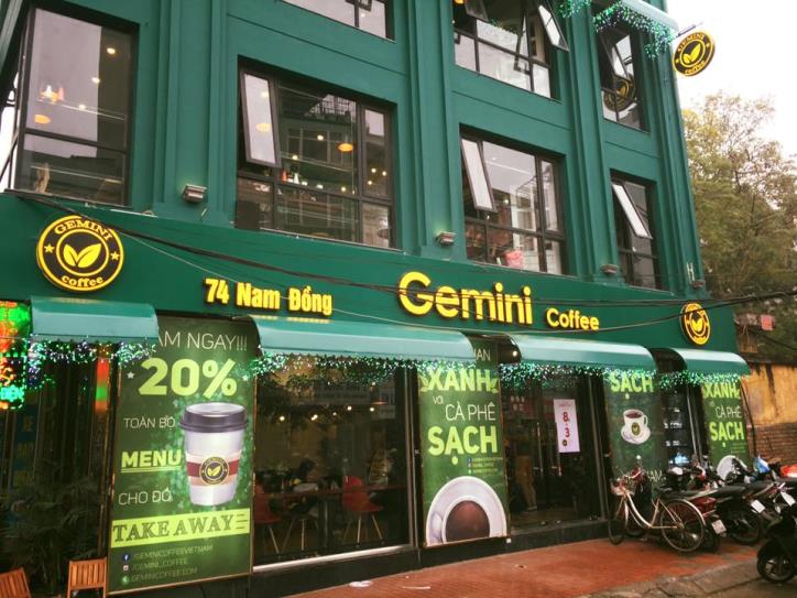 Gemini Coffee nơi chất lượng làm nên thương hiệu