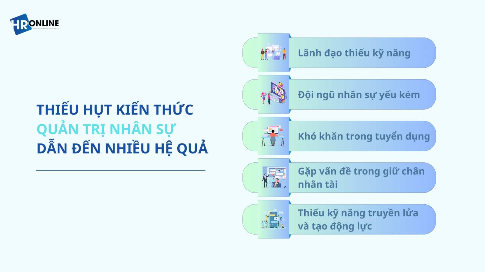 Quản trị nhân sự và hệ quả